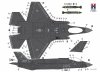 Hobby 2000 72084 F-35A Husarz Polish Air Force ( Academy + Cartograf + Maski ) 1/72